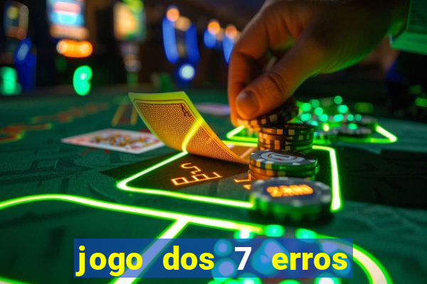 jogo dos 7 erros para manipuladores de alimentos